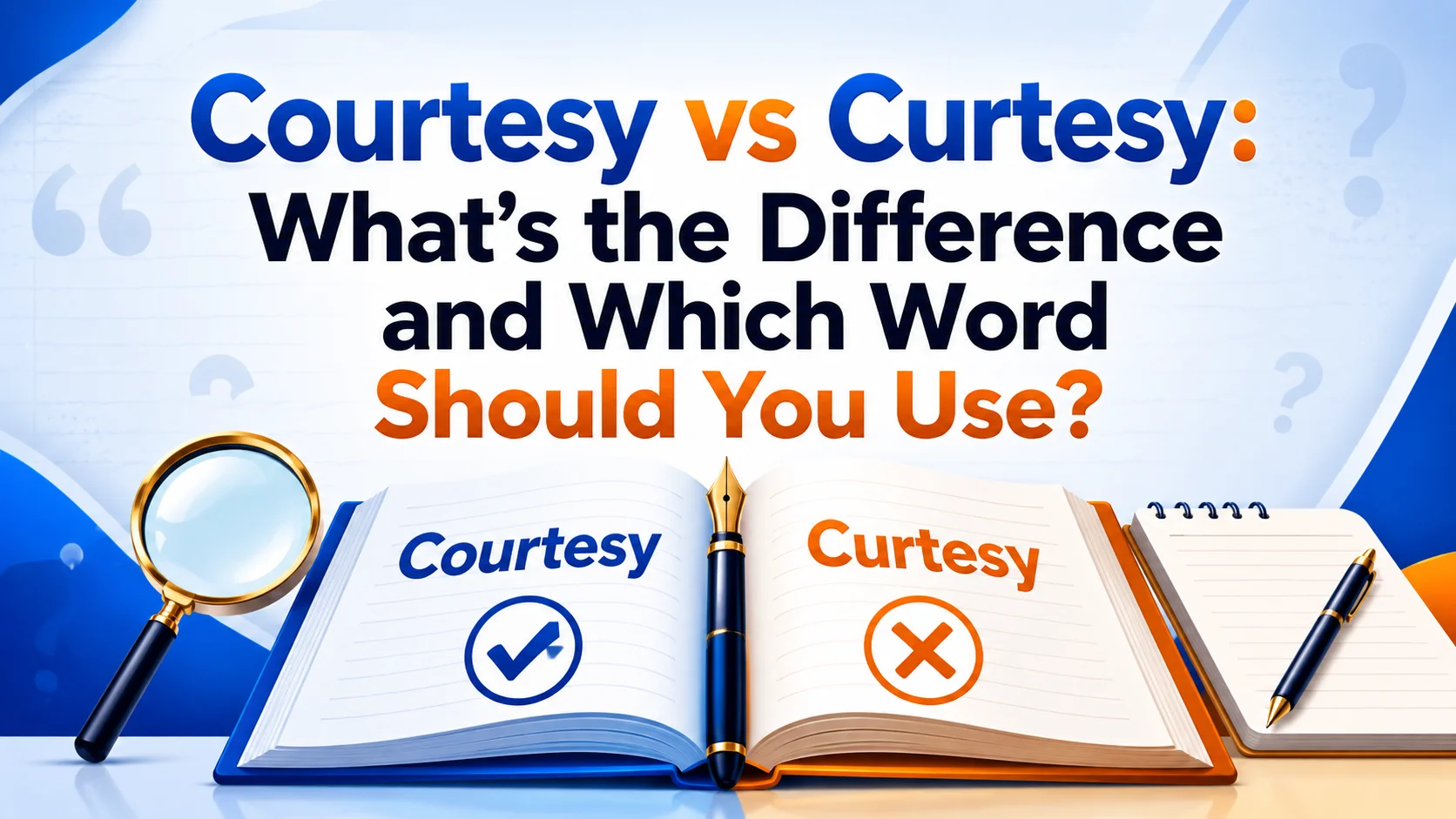 Courtesy vs Curtesy: What’s the Difference and Which Word Should You Use?