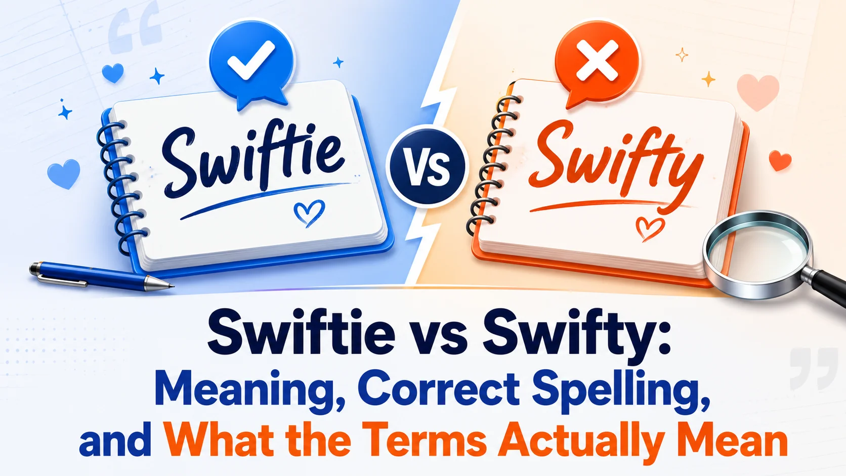 Swiftie vs Swifty: Meaning, Correct Spelling, and What the Terms Actually Mean