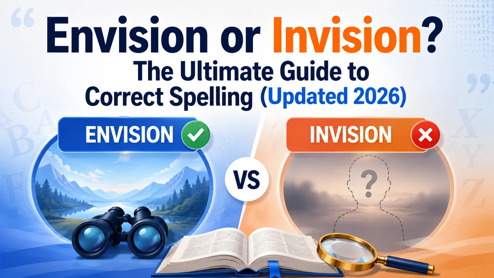 Envision or Invision? The Ultimate Guide to Correct Spelling (Updated 2026)