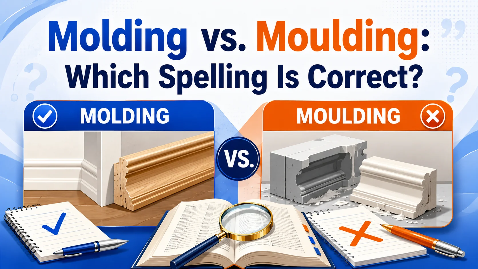 Molding vs. Moulding: Which Spelling Is Correct?
