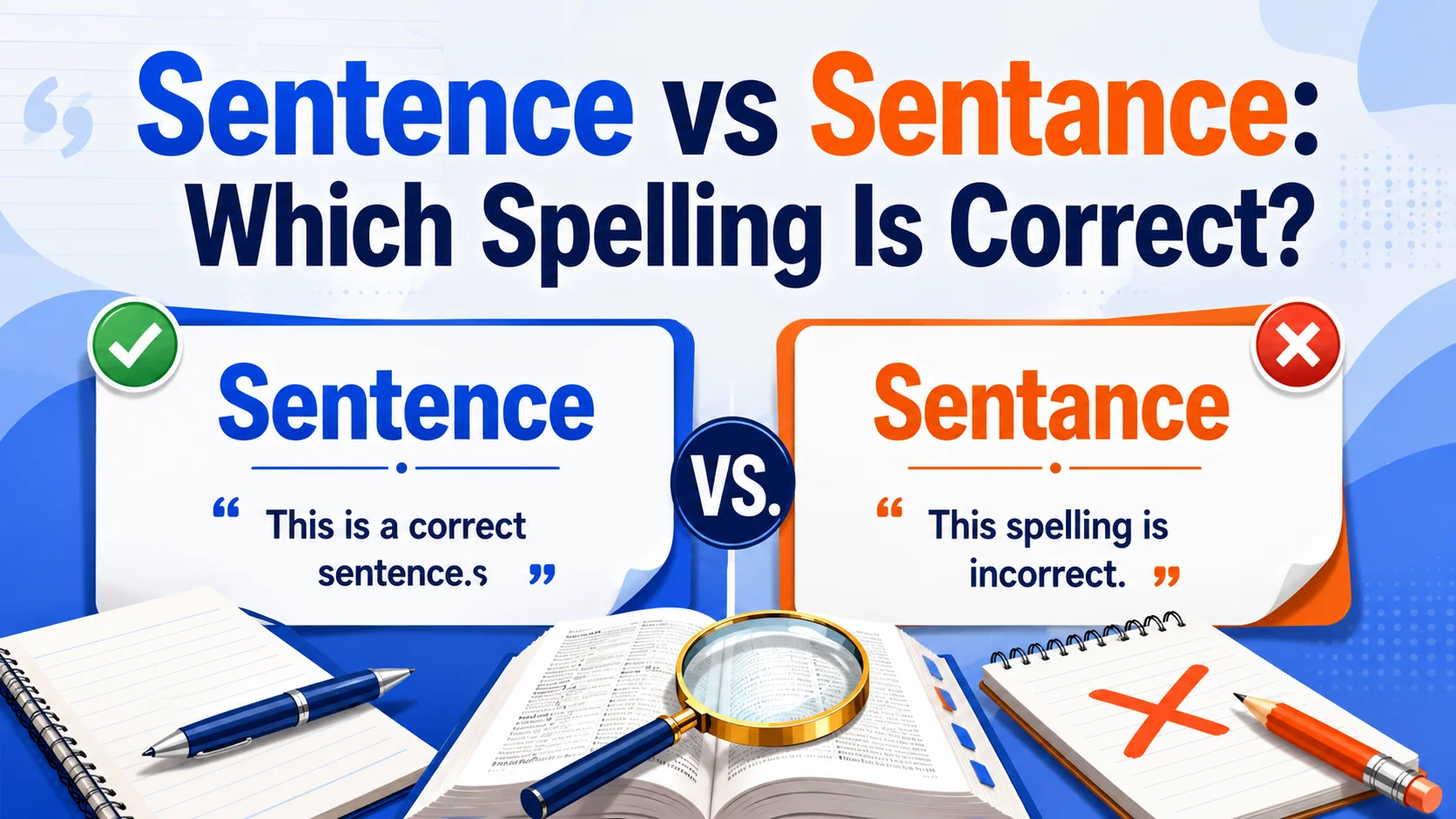 Sentence vs Sentance: Which Spelling Is Correct?