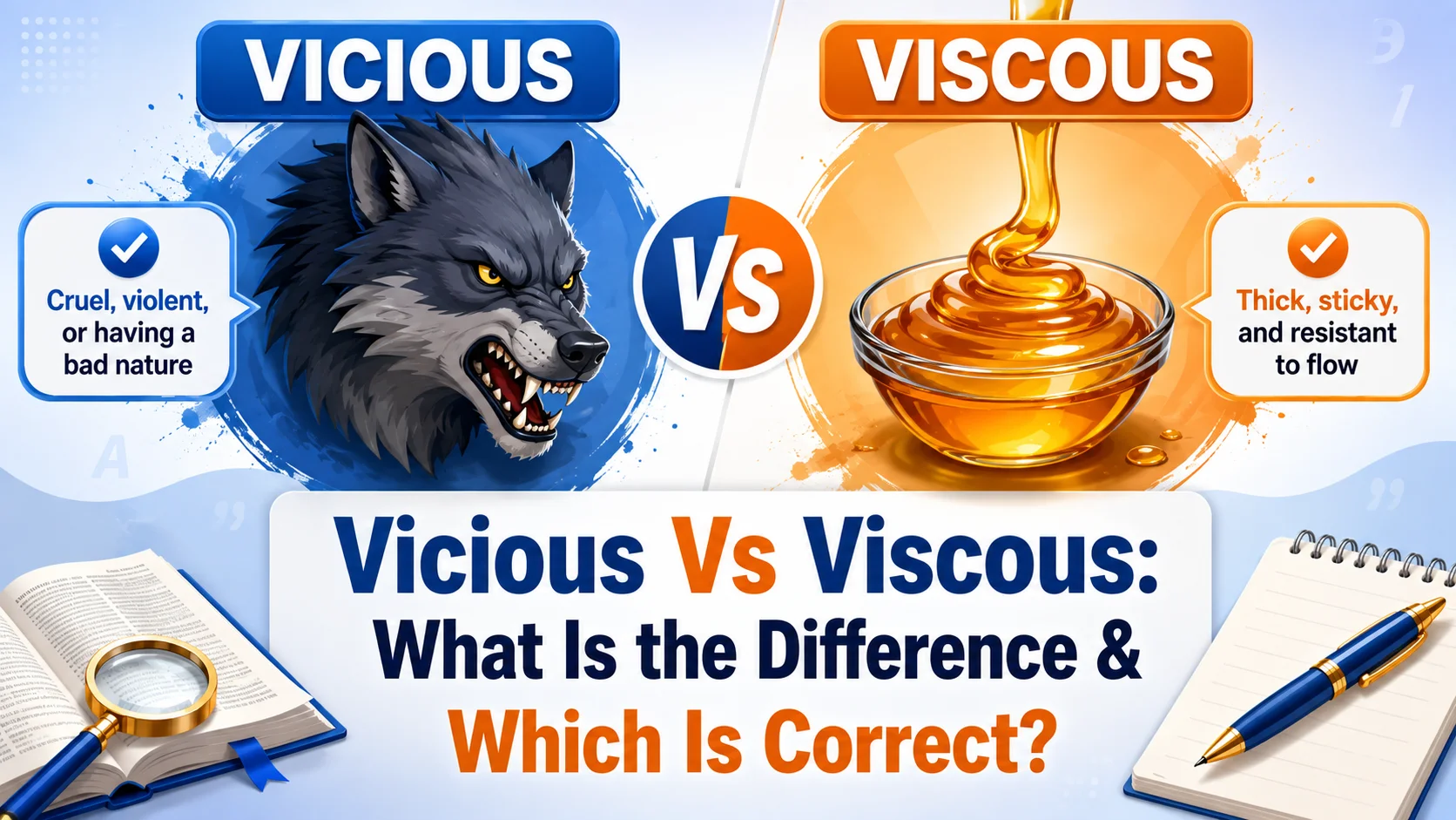 Vicious Vs Viscous: What Is the Difference & Which Is Correct?