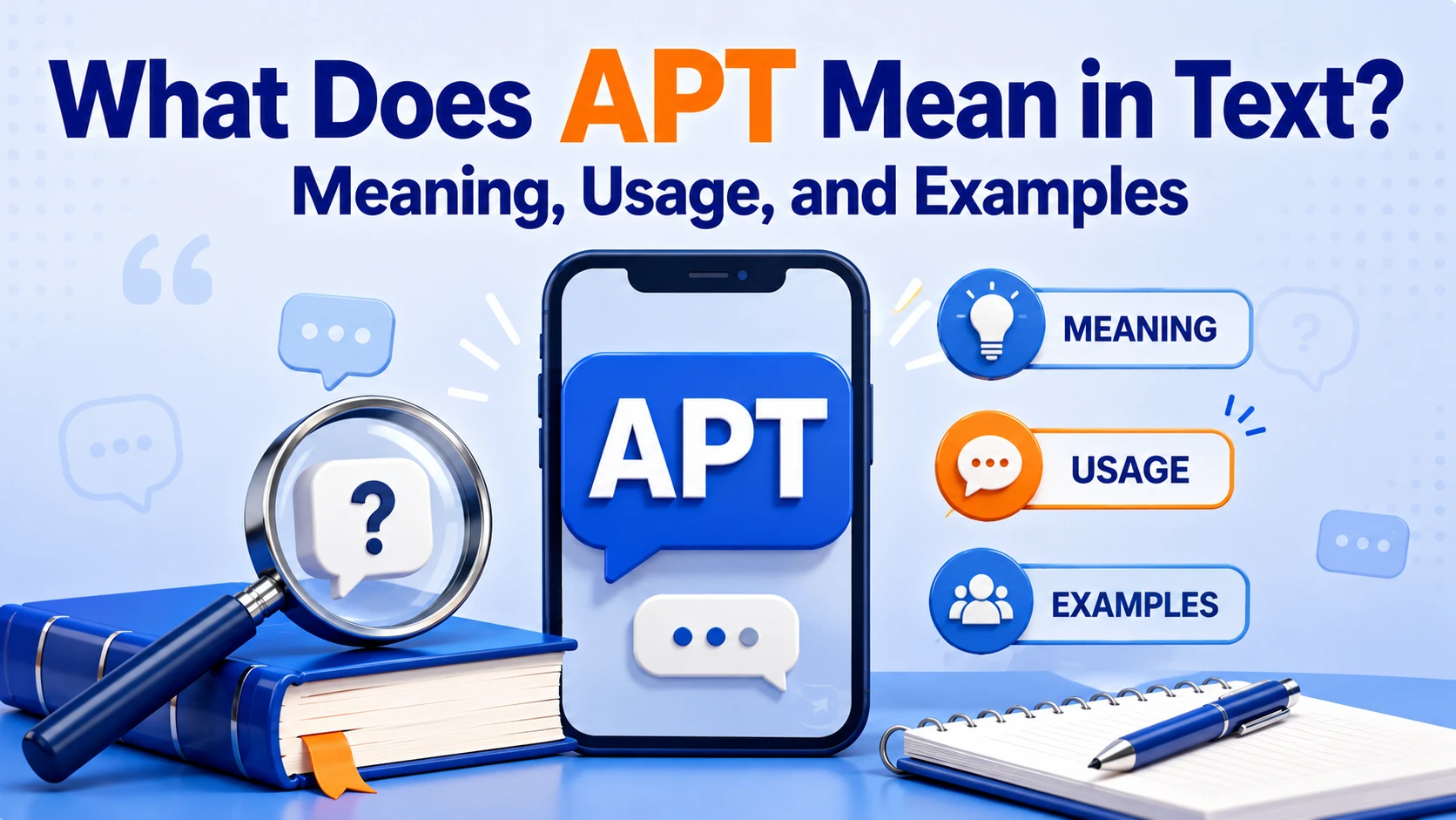 What Does APT Mean in Text? Meaning, Usage, and Examples