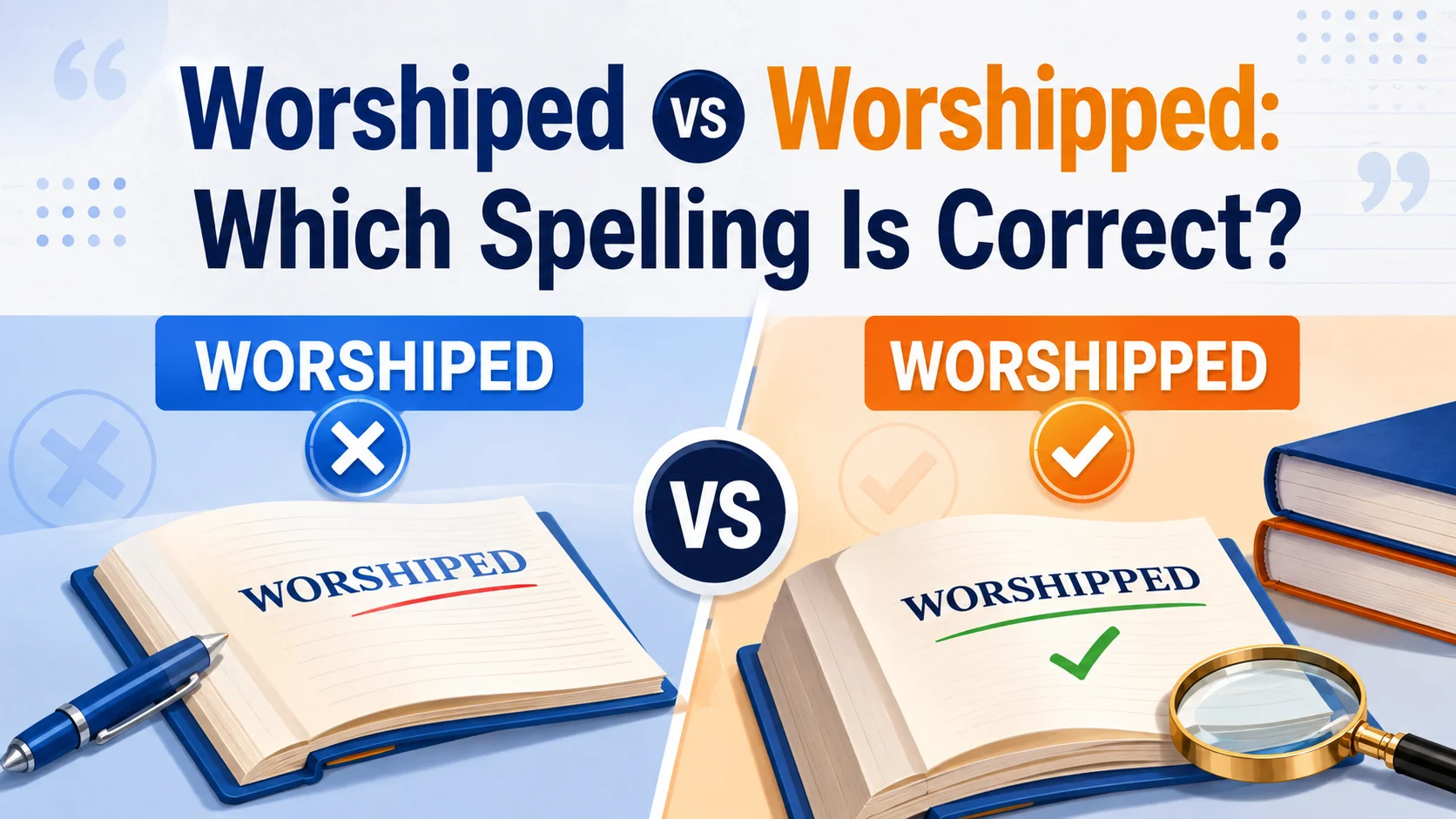Worshiped vs Worshipped: Which Spelling Is Correct?