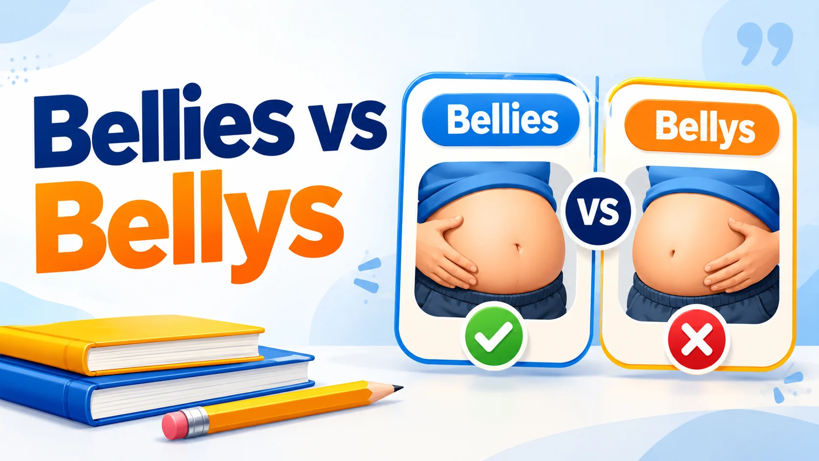 Bellies vs Bellys: Which One Is Correct?