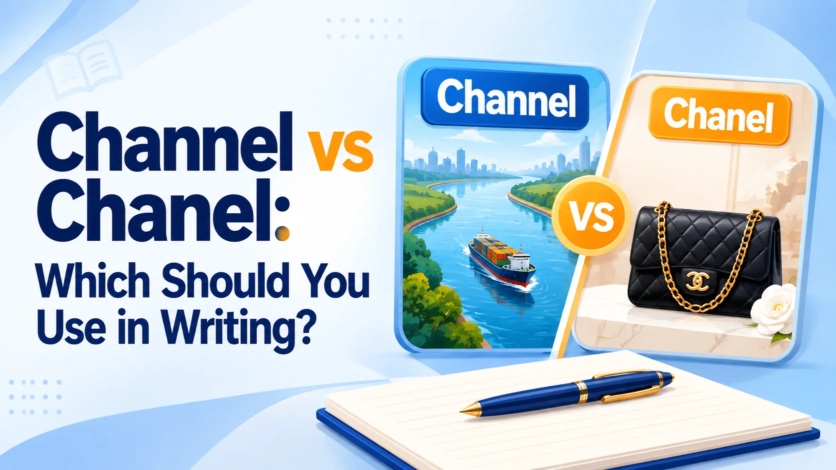 Channel vs Chanel: Which Should You Use in Writing?