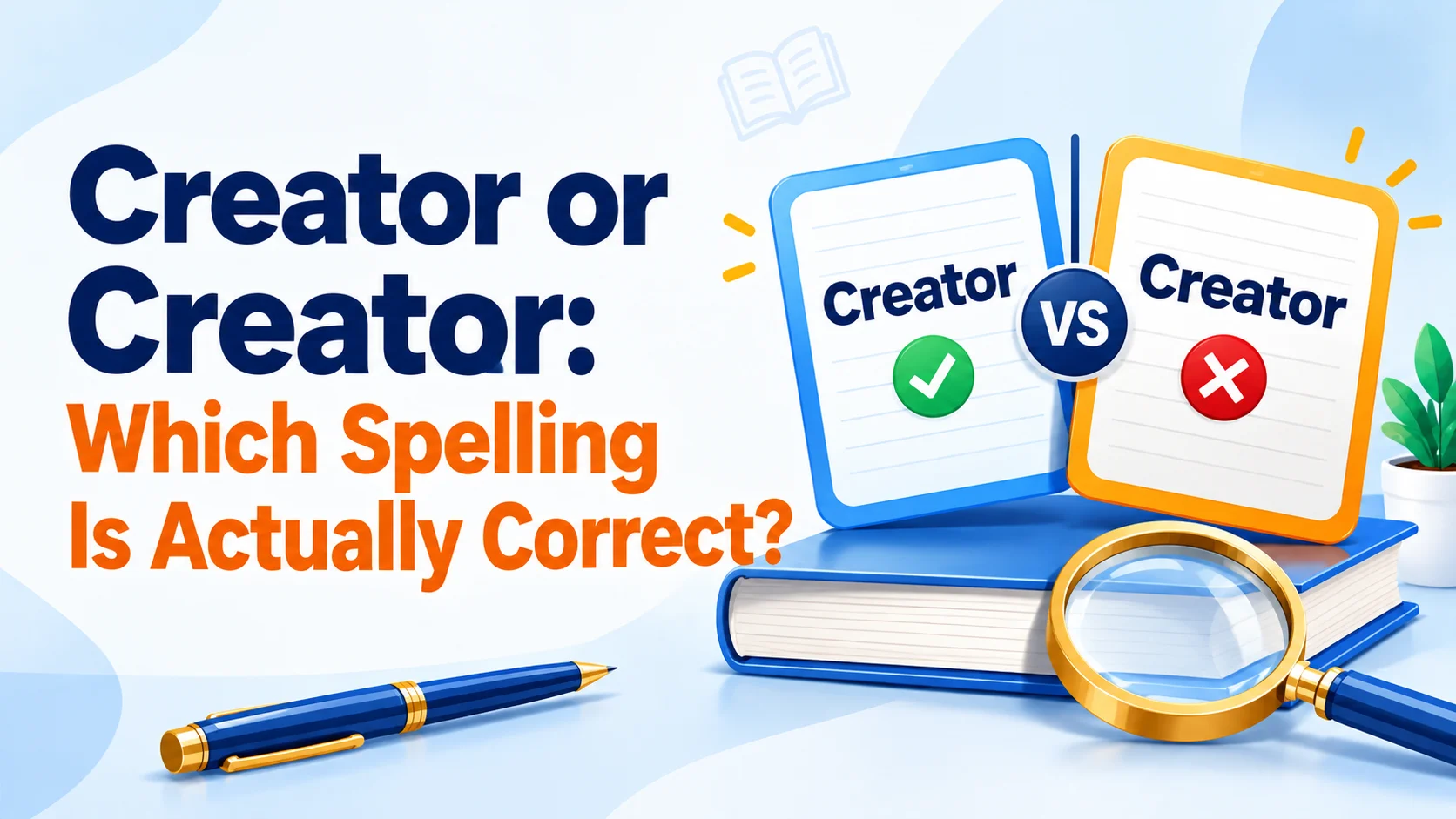 Creator or Creator: Which Spelling Is Actually Correct?
