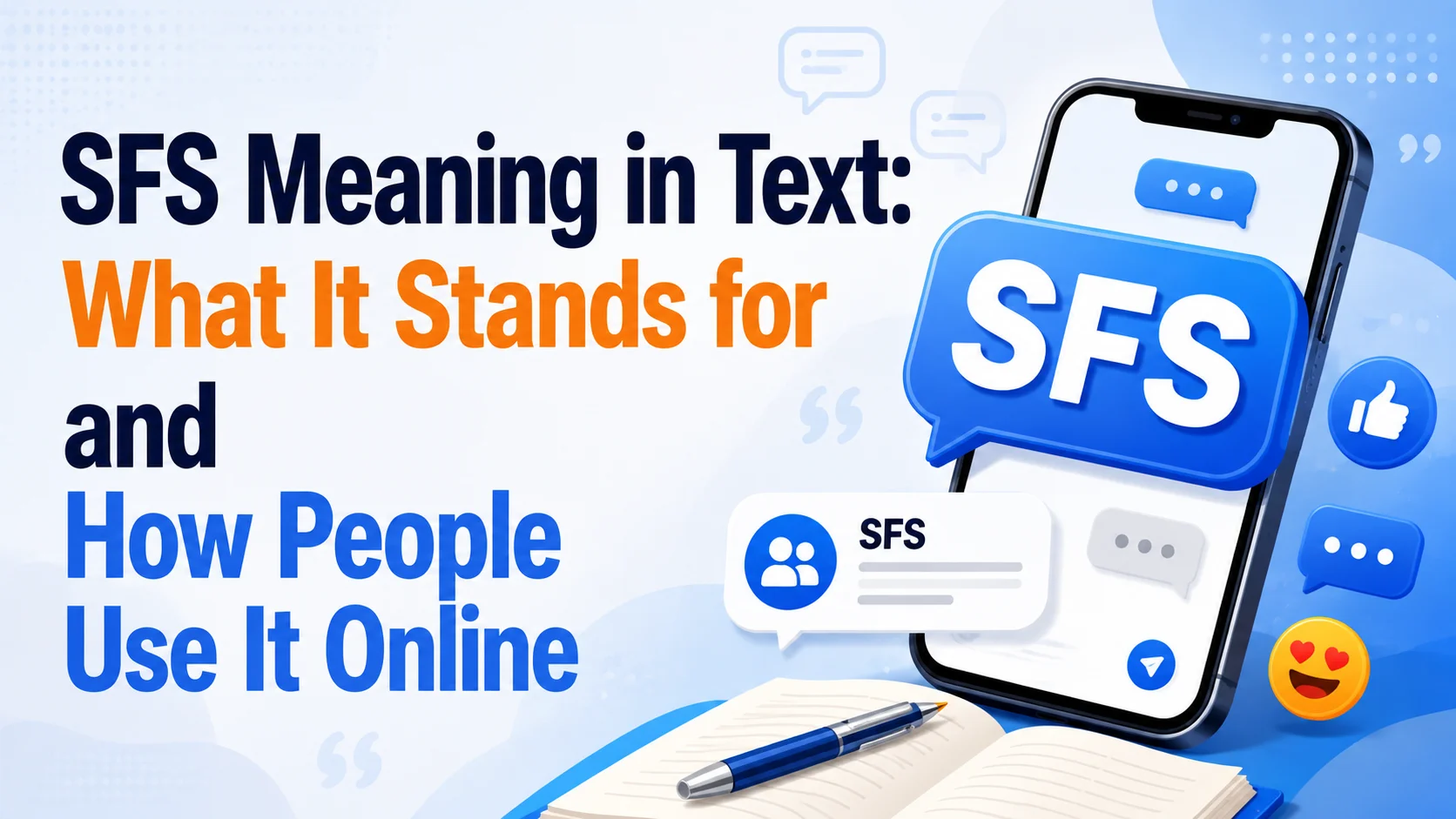 SFS Meaning in Text: What It Stands for and How People Use It Online