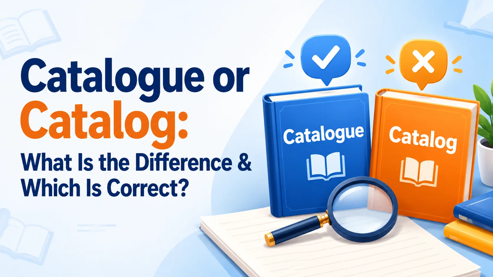 Catalogue or Catalog: What Is the Difference & Which Is Correct?