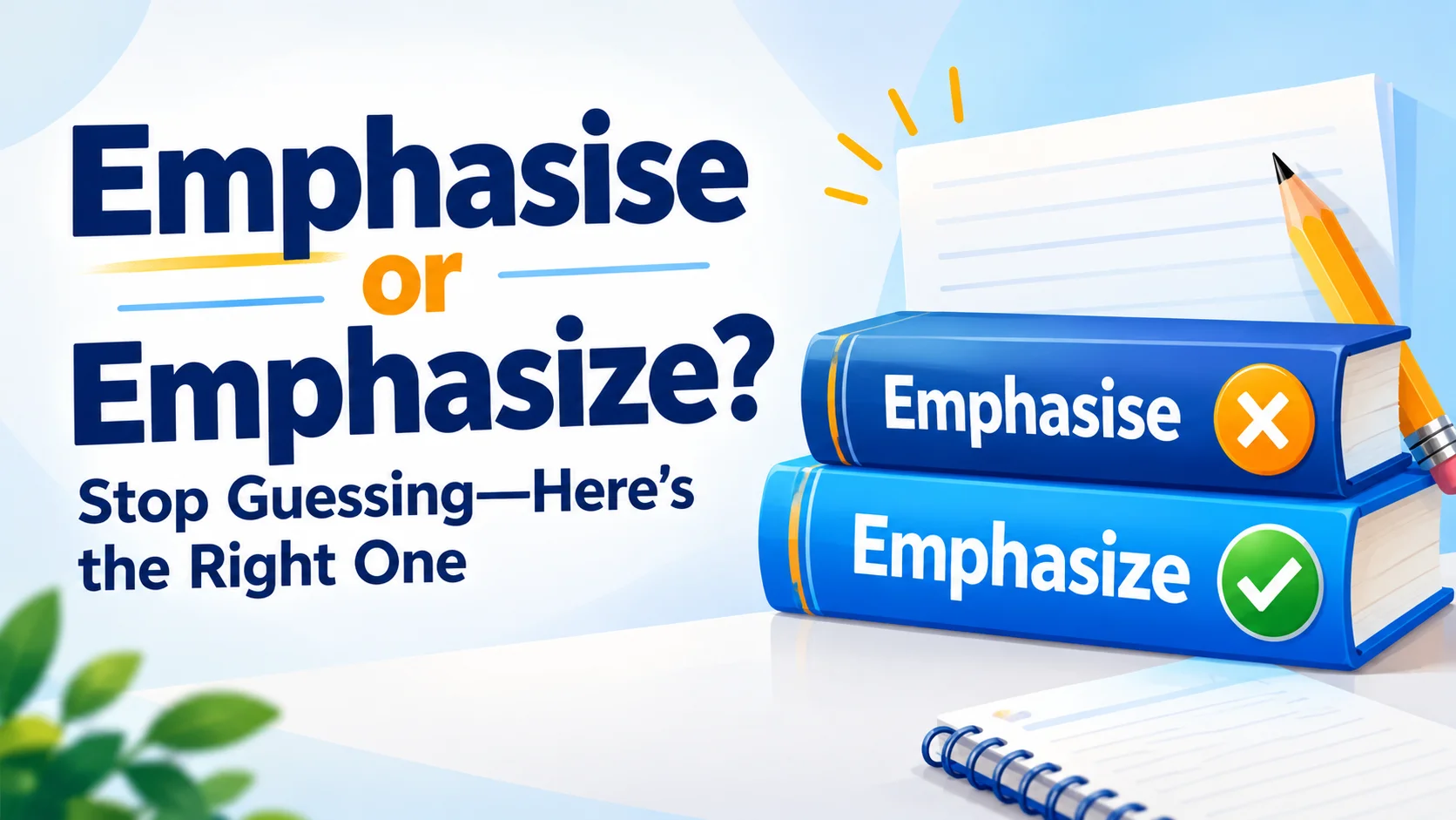 Emphasise or Emphasize? Stop Guessing—Here’s the Right One