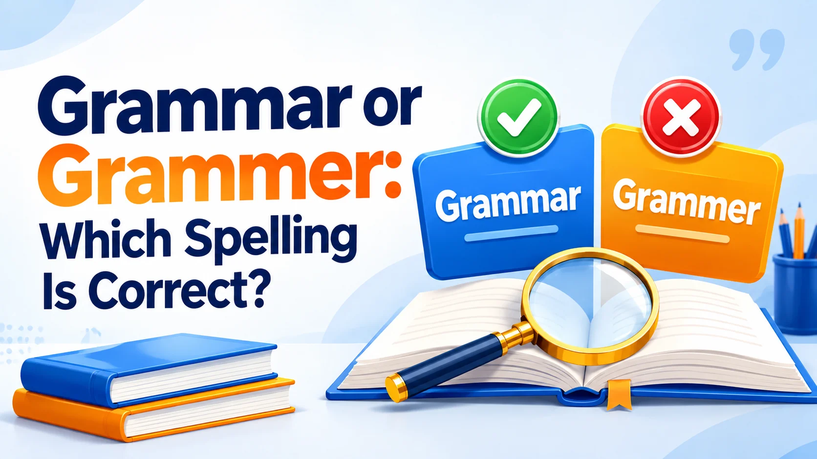 Grammar or Grammer: Which Spelling Is Correct?