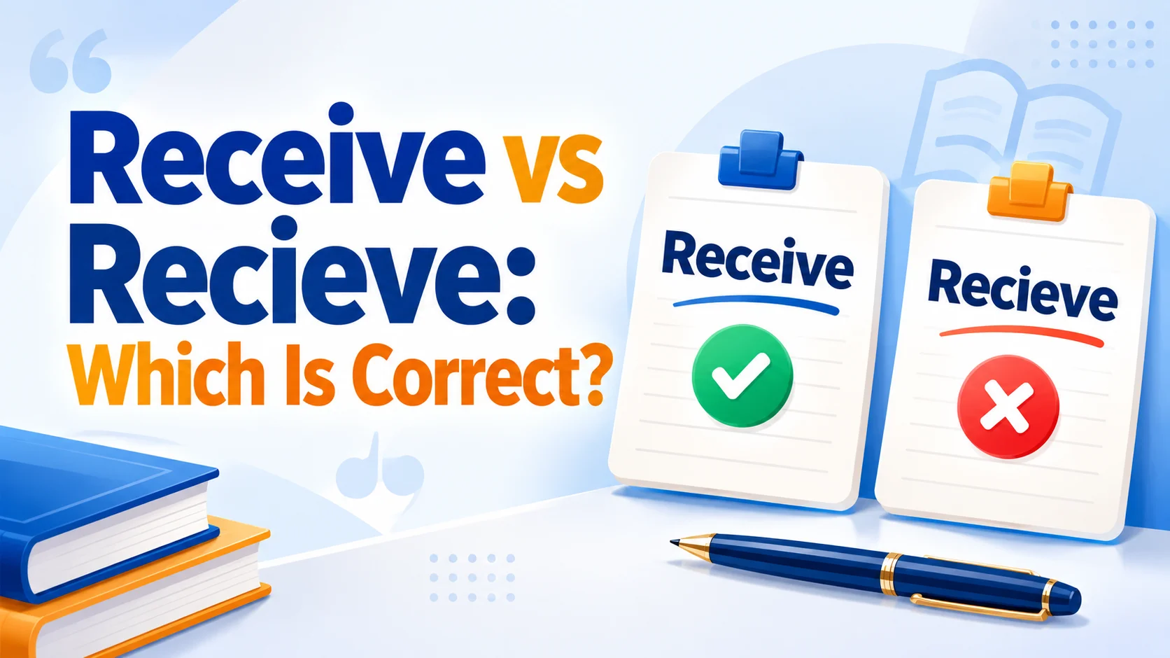 Receive vs Recieve: Which Is Correct?