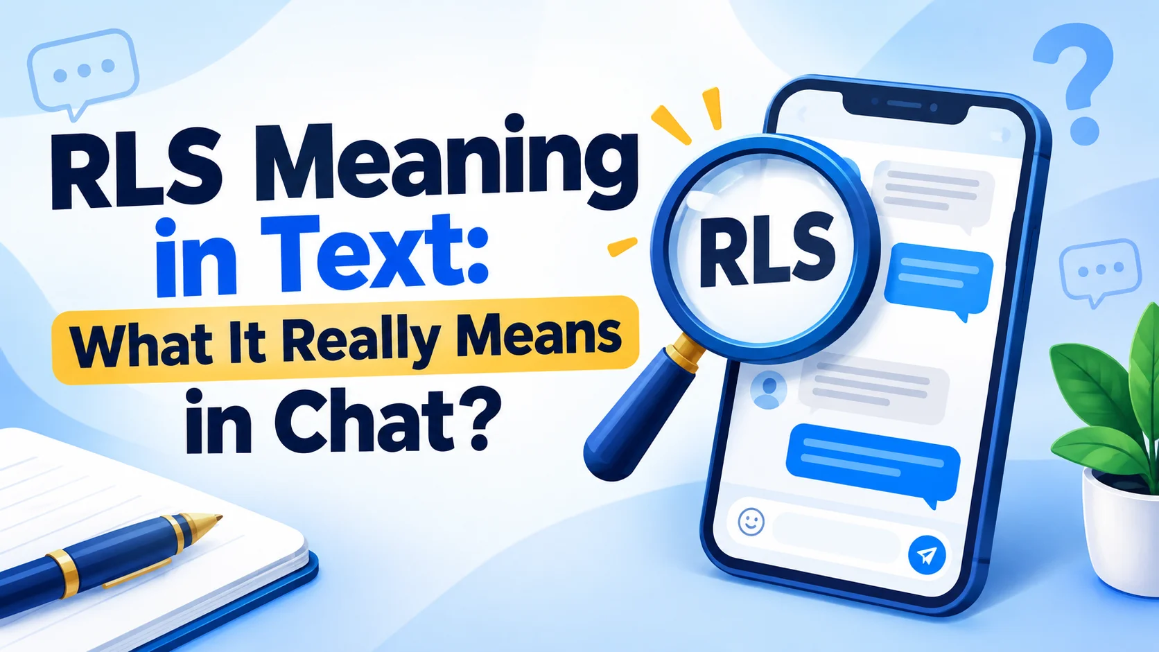 RLS Meaning in Text: What It Really Means in Chat?