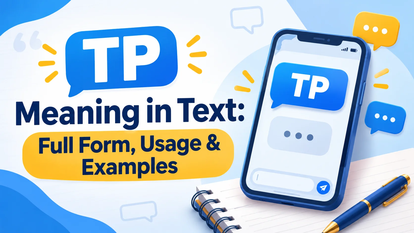 TP Meaning in Text: Full Form, Usage & Examples