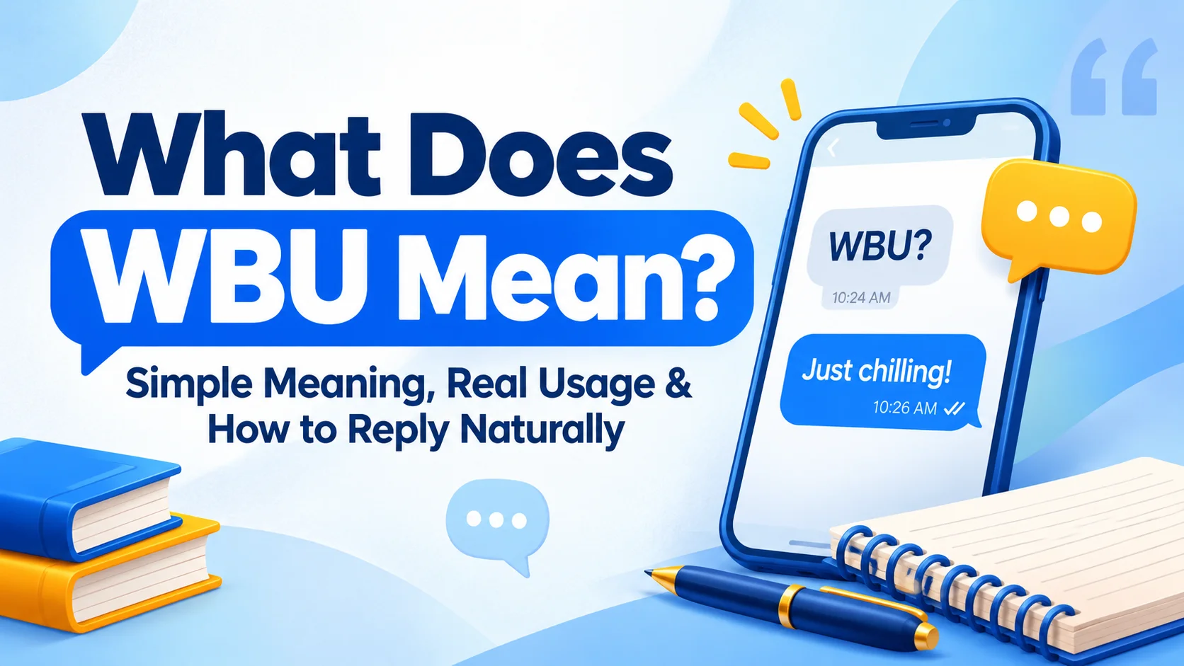 What Does WBU Mean? Simple Meaning, Real Usage & How to Reply Naturally